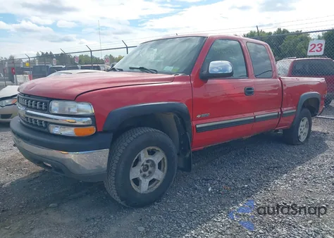 2000 Chevrolet Silverado 1500 Lt from USA, damaged, VIN 2GCEK19T8Y1401296